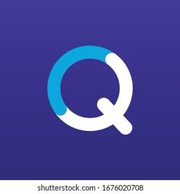 diseño de ui de icono y logotipo del cuestionario 