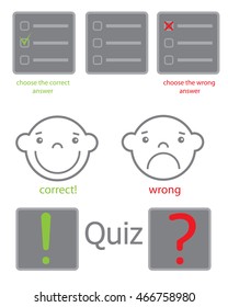 Quiz Icon Set