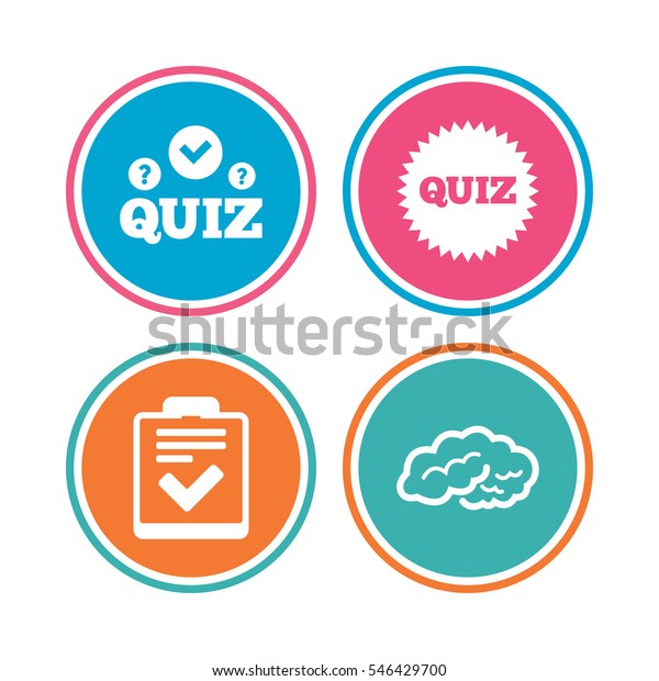 quiz-icons-human-brain-think-checklist-symbol-survey-poll-or