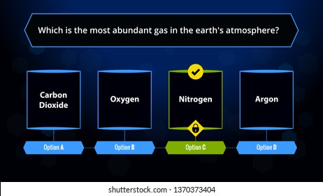 Quiz Infographics, Quiz game template & background, Voting, Objective question for team building activities, Assessment, Question Questionnaire