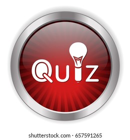 quiz lightbulb icon