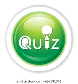 quiz lightbulb icon