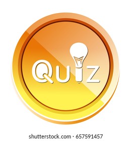 quiz lightbulb icon