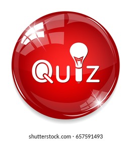 quiz lightbulb icon