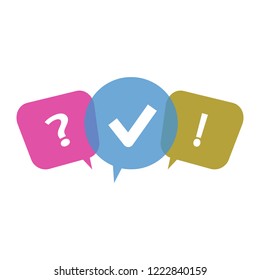 Quiz logo background