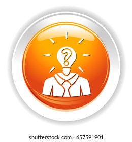 quiz man icon