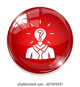 quiz man icon