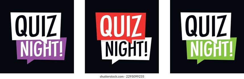 Quiz-Nacht auf Sprechblase