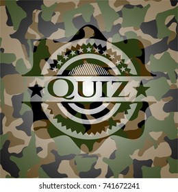 Quiz on camo texture