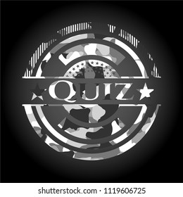 Quiz on grey camo pattern