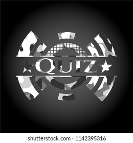 Quiz on grey camo pattern