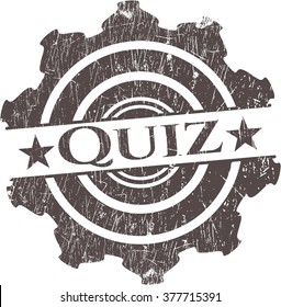 Quiz rubber texture