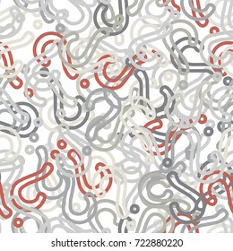 Quiz seamless pattern. Question marks background. Online quiz endless repeating pattern. Vector illustration.