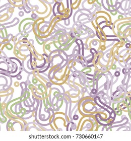 Quiz seamless pattern. Question marks background. Online quiz endless repeating pattern. Vector illustration.