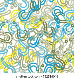 Quiz seamless pattern. Question marks background. Online quiz endless repeating pattern. Vector illustration.