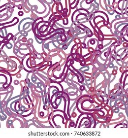 Quiz seamless pattern. Question marks, doubt, faq background. Endless repeating motif. Vector illustration.