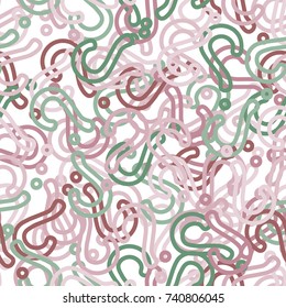 Quiz seamless pattern. Question marks, doubt, faq background.  Endless repeating motif. Vector illustration.