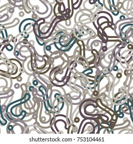 Quiz seamless pattern. Question marks background. Online quiz endless repeating pattern. Vector illustration.