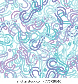 Quiz seamless pattern. Question marks background. Online quiz endless repeating pattern. Vector illustration.