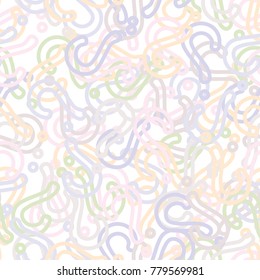 Quiz seamless pattern. Question marks background. Online quiz endless repeating pattern. Vector illustration.