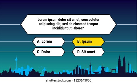 Quiz Show Question