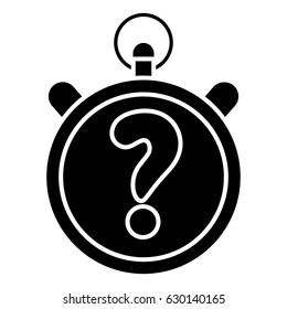 quiz stopwatch icon