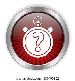 quiz stopwatch icon