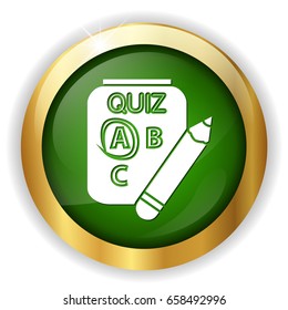 quiz test icon
