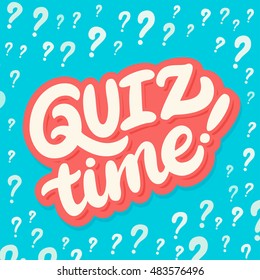 Quiz Time Banner.