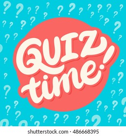 Quiz Time Banner.