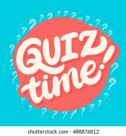 Quiz Time Banner.