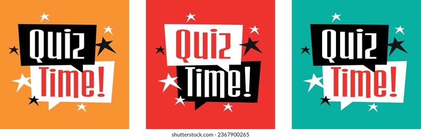 Quiz-Zeit auf Sprachblase