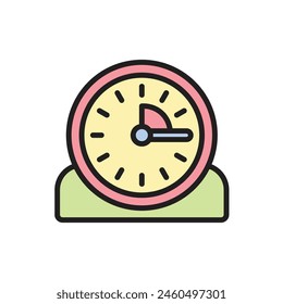 Quiz Timer Icon Vector Illustration