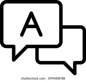 icono de línea delgada vector de prueba