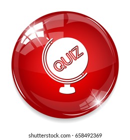 quiz world globe icon