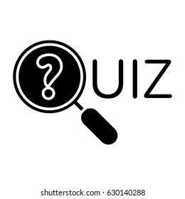 Quizz Magnifier Icon