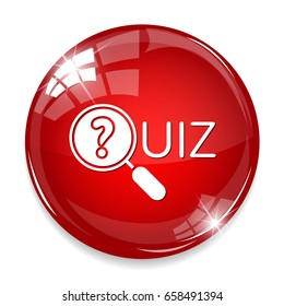 quizz magnifier icon
