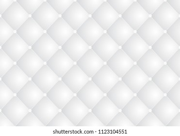 qulted texture background with seamless pattern concept, leather fabric, vector eps 10
