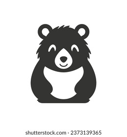 Quokka Icon on White Background - Simple Vector Illustration