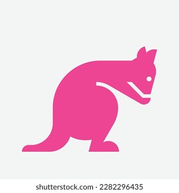 Quokka Logo. Icon design. Template elements