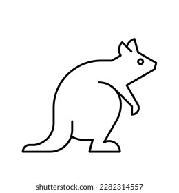 Quokka Logo. Icon design. Template elements