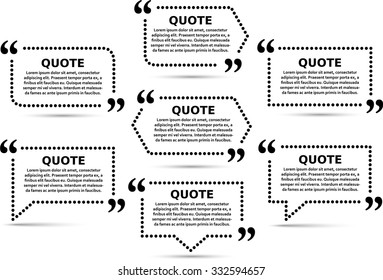 Quot round dotted line