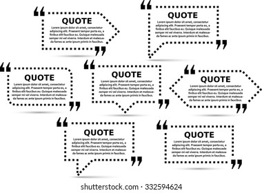 Quot square dotted line