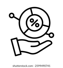 Quota Icon Element for Design