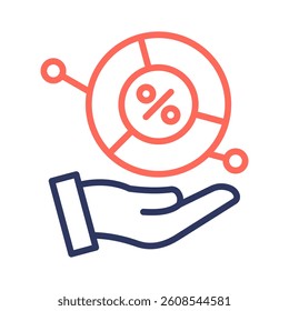 Quota Icon Element for Design