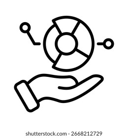 Quota Icon Element for Design