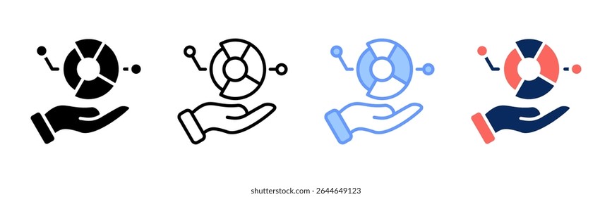 Quota icon sheet multiple style collection