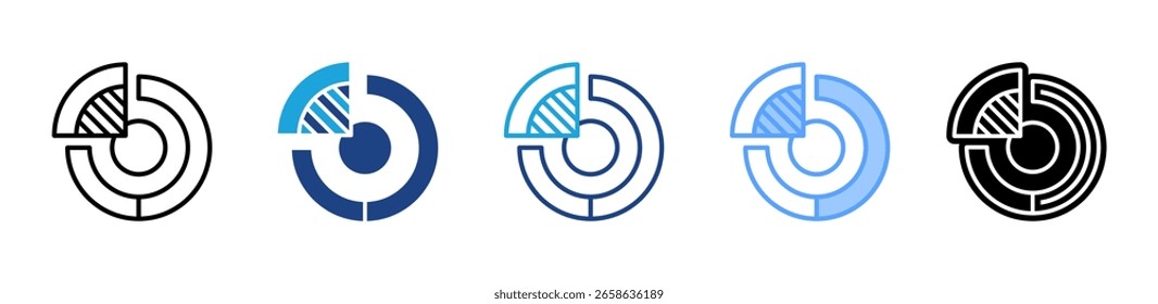 Quota icon sheet multiple style collection
