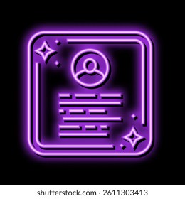 quotation customer testimonial neon light sign vector. quotation customer testimonial sign. isolated symbol illustration