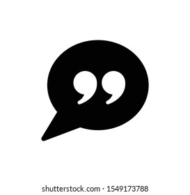 Quotation icon sign vector eps 10